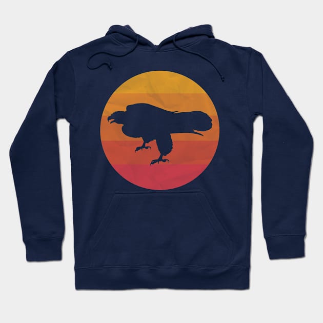 Vintage Bald Eagle Hoodie by ChadPill